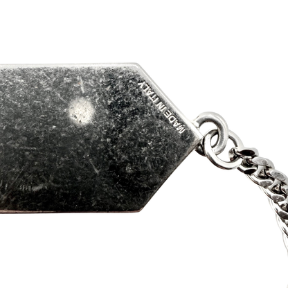 Pulsera Off-White Logo Plateado