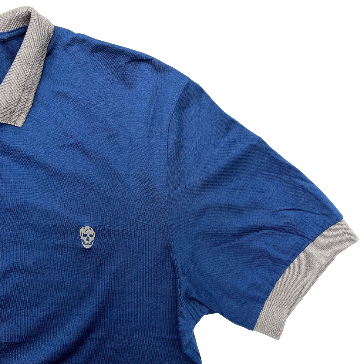 Playera Tipo Polo Alexander McQueen Polo Azul
