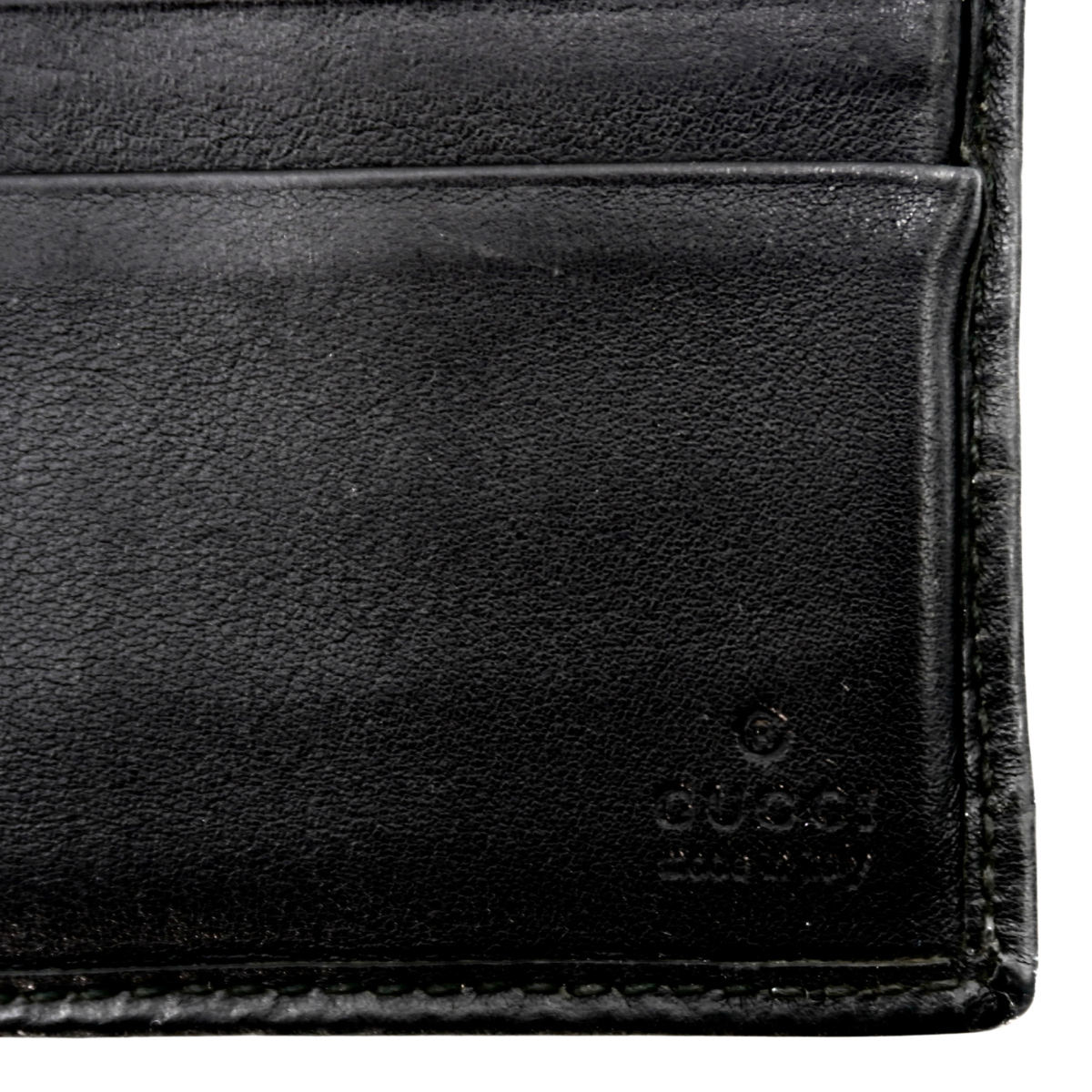 Cartera Gucci Bifold Wallet Signature Web Black