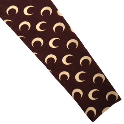 Top Marine Serre Moon Print Brown