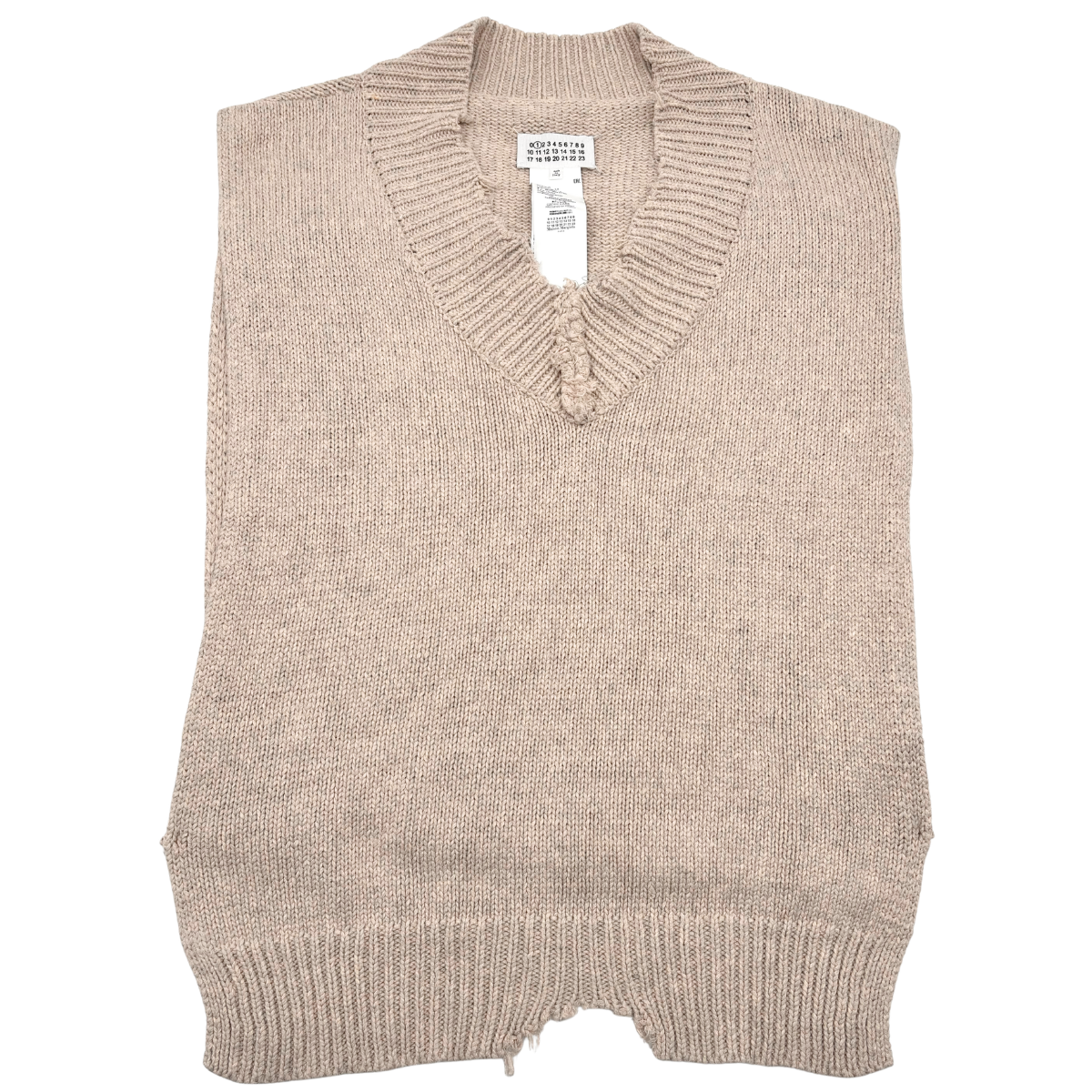 Chaleco Maison Margiela Beige