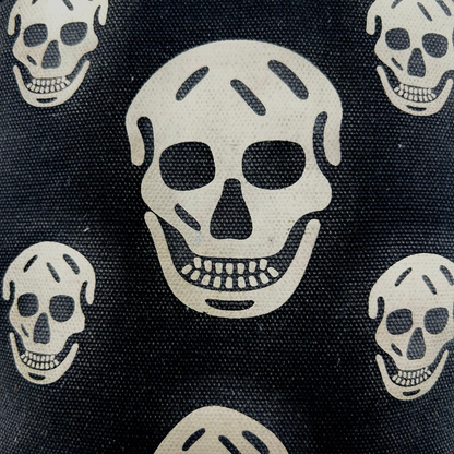 Bolsa Alexander McQueen Skull Negro tela