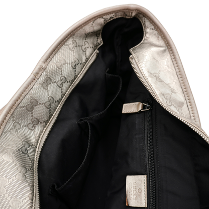 Bolso Gucci GG Supreme Plateado