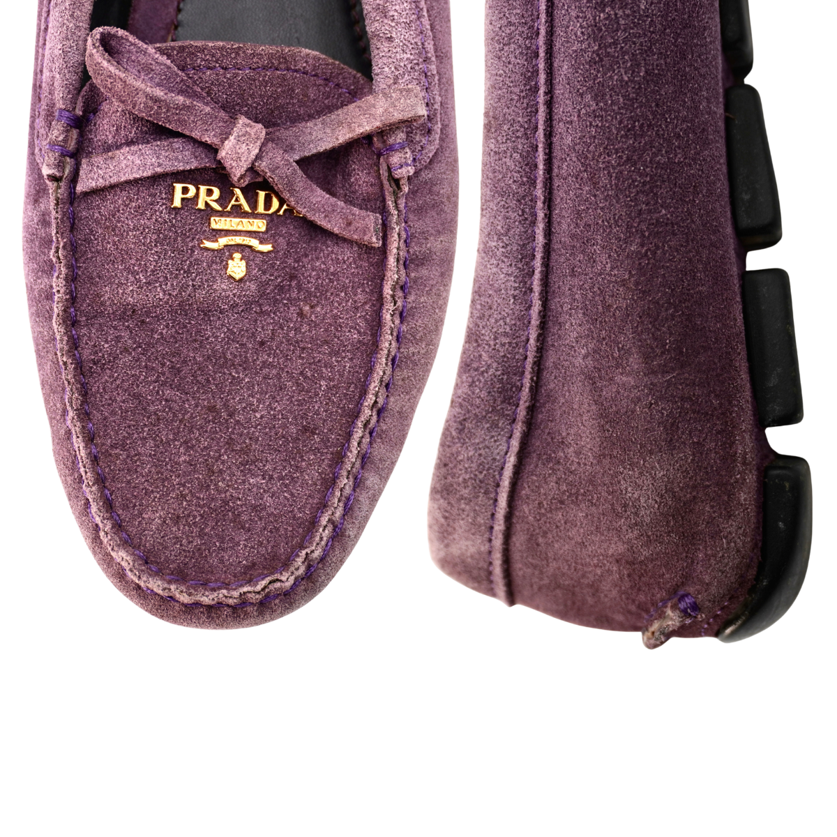 Mocasines Prada Mujer Morados