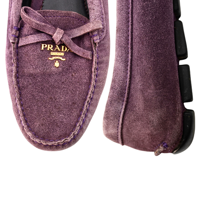 Mocasines Prada Mujer Morados