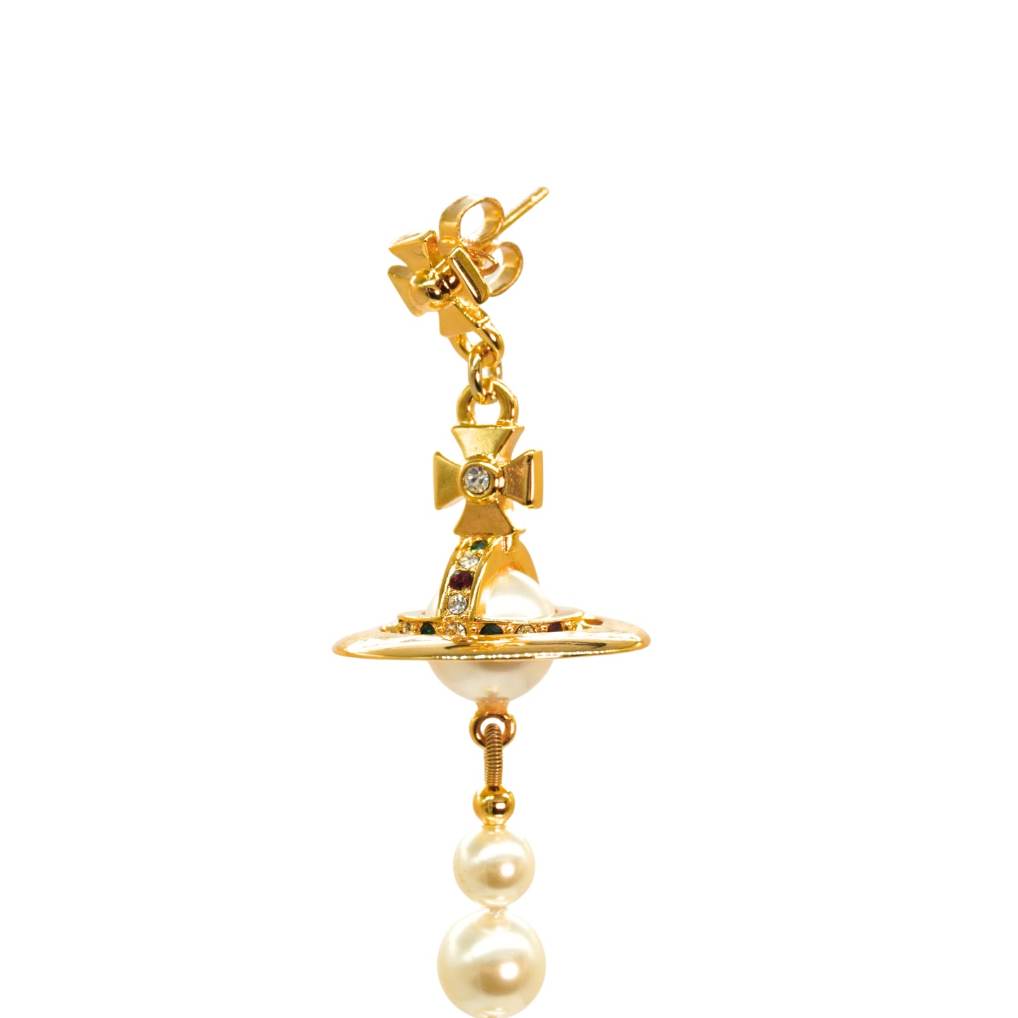 Aretes Vivienne Westwood Orb Drop Pearl