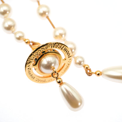 Aretes Vivienne Westwood Orb Drop Pearl