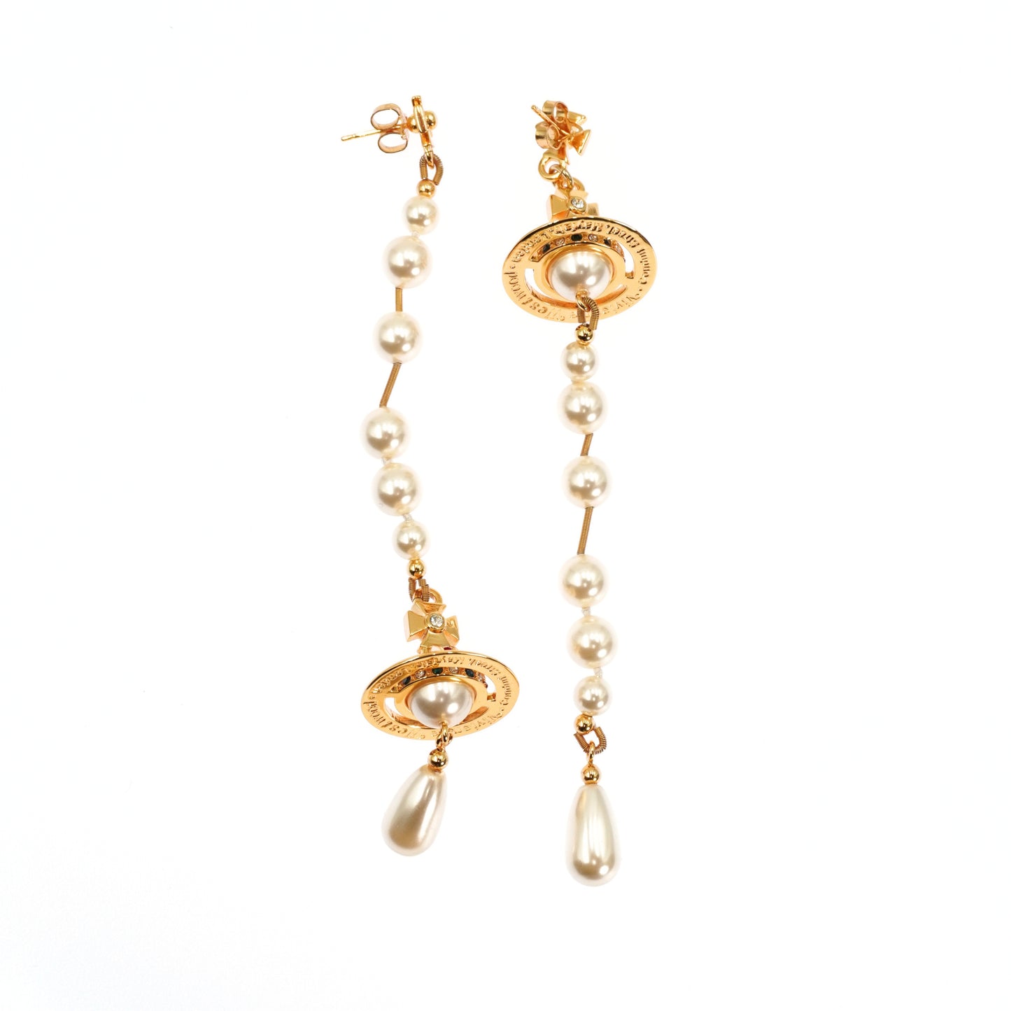 Aretes Vivienne Westwood Orb Drop Pearl