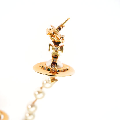 Aretes Vivienne Westwood Orb Drop Pearl