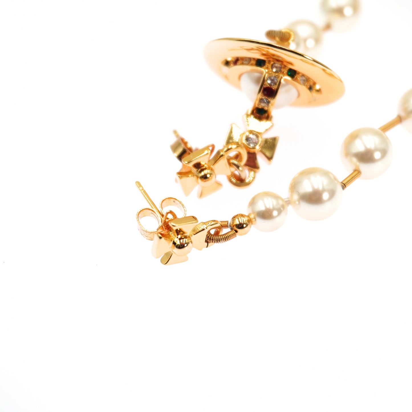 Aretes Vivienne Westwood Orb Drop Pearl