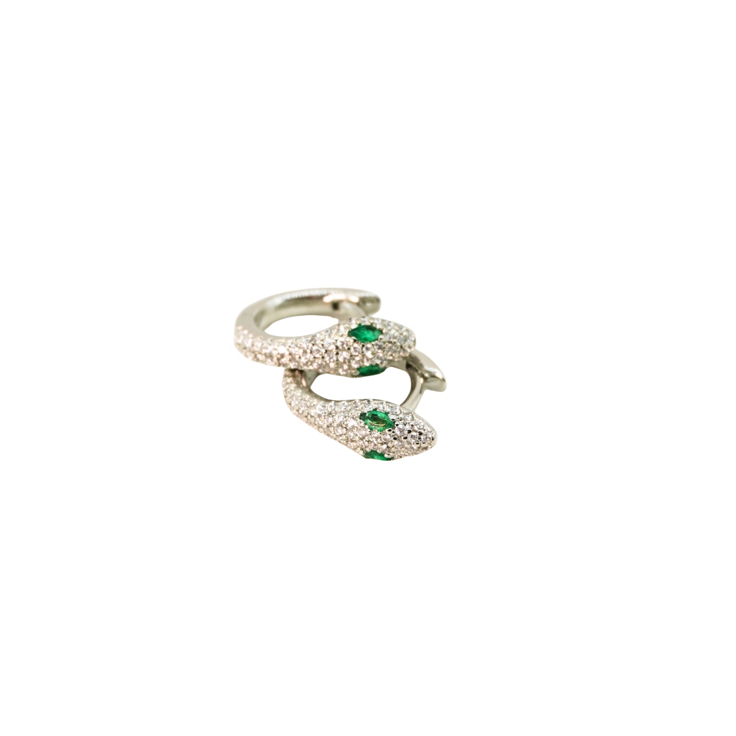 Aretes AMP Monaco Serpent Hoop Apm Monaco Plateado