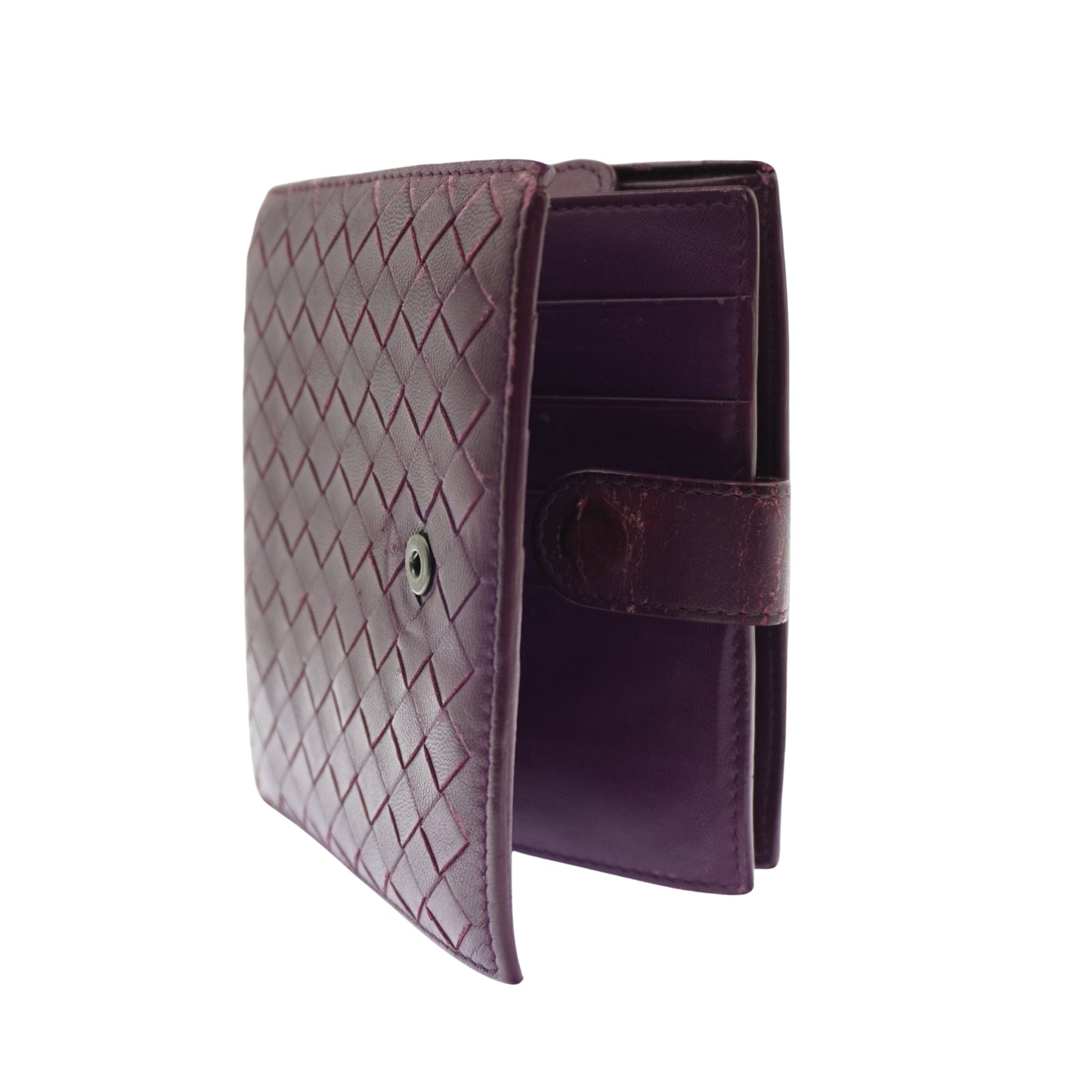 Cartera Bottega Veneta Intrecciato Flap