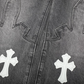Jeans Chrome Hearts Black