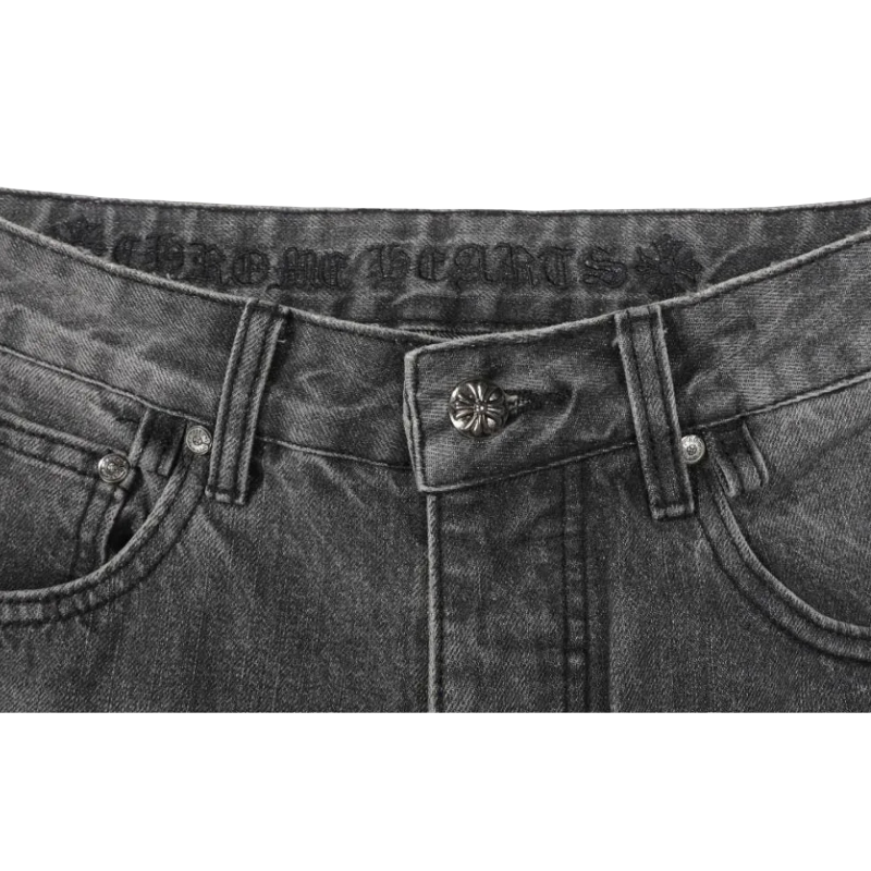 Jeans Chrome Hearts Black