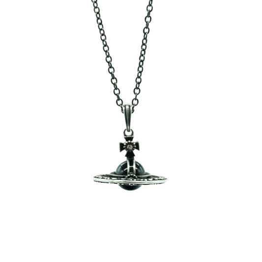 Collar Vivienne Westwood Saturno Negro