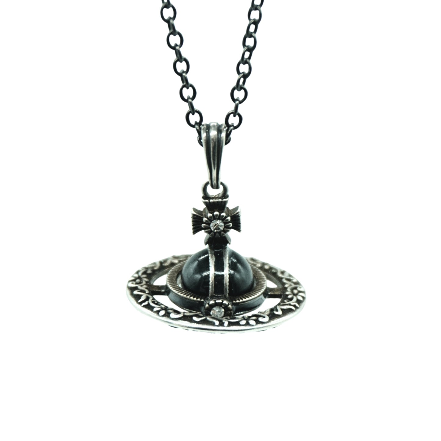 Collar Vivienne Westwood Saturno Negro
