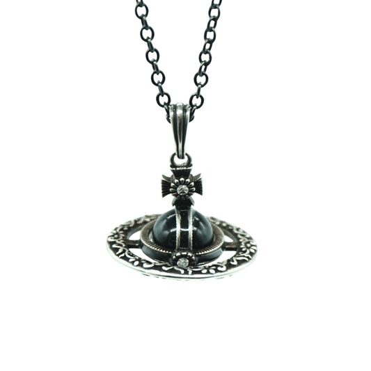 Collar Vivienne Westwood Saturno Negro