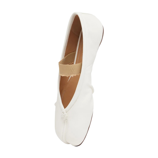 Bailarinas Flats Tabi De Piel Maison Margiela