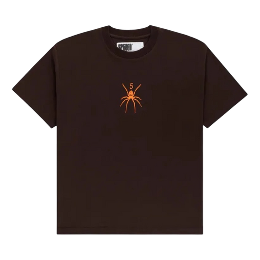 Playera Sp5der Tm Tee Brown