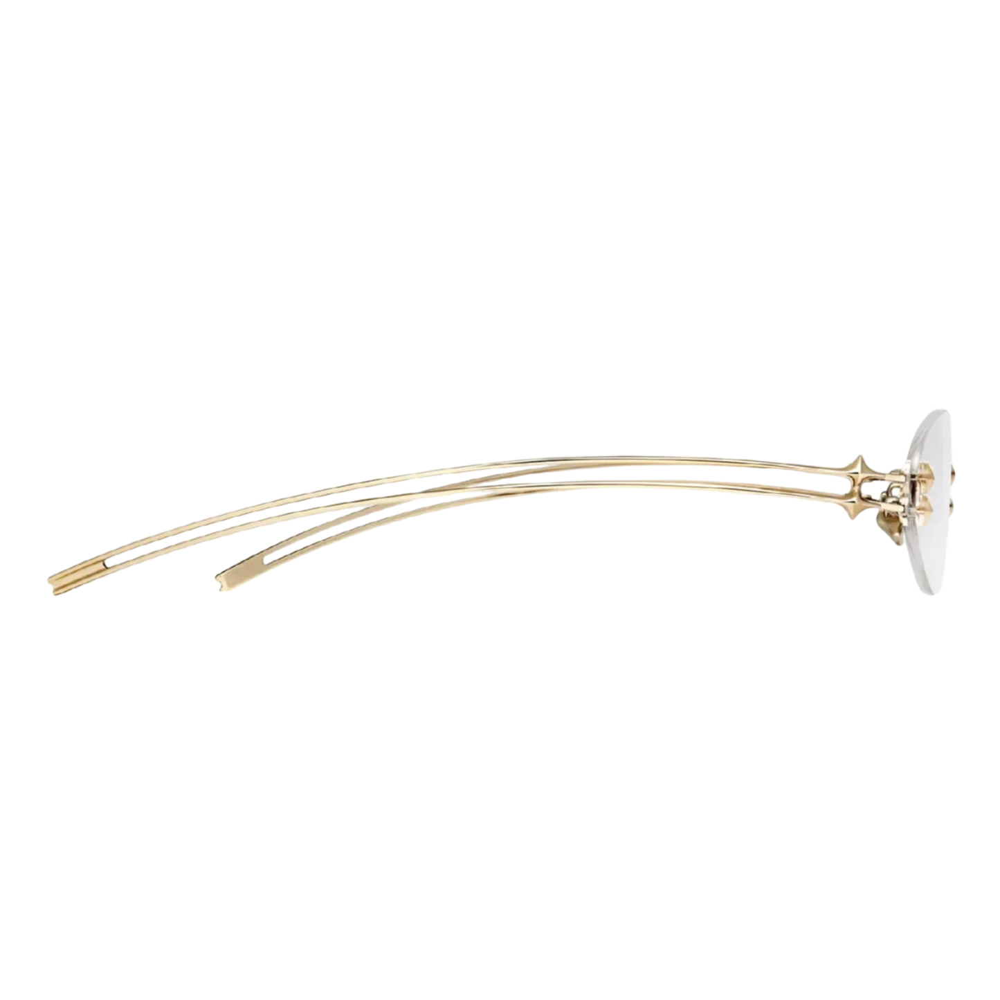 Gentle Monster Lentes Oftálmicos Rimless Dorados
