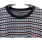 Playera Chrome Hearts Striped Cross