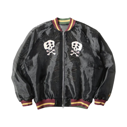 Chamarra Kapital Sheer Pearl Mosquito Rain Skull