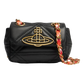 Bolsa Vivienne Westwood Chain Silky Leather Bag