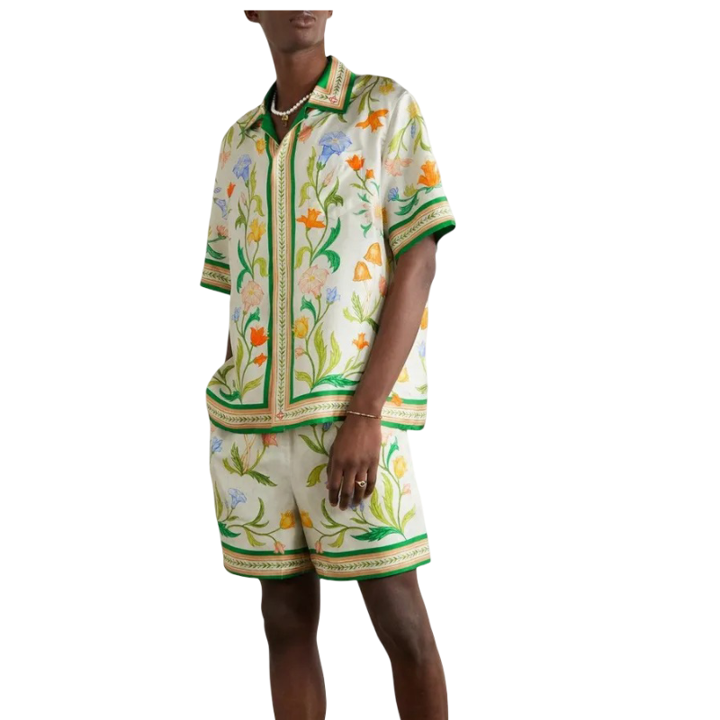 Camisa Casablanca Fleurie
