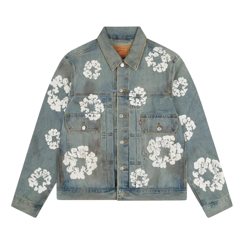 Chamarra Denim Tears X Levis Dirty Wash FW22