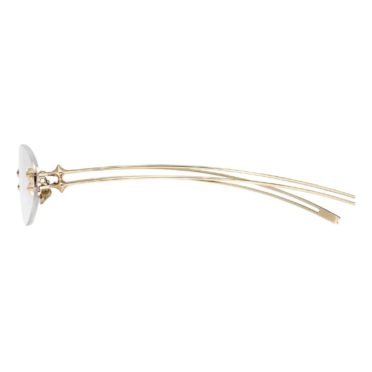 Gentle Monster Lentes Oftálmicos Rimless Dorados
