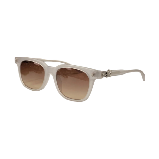 Lentes De Sol Chrome Hearts Full Frame White