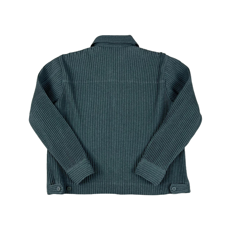 Camisa Issey Miyake Homme Plisse Verde