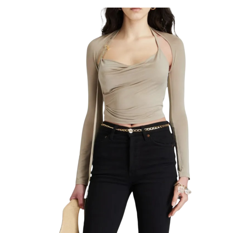 Top Jacquemus Le Haut Beige S