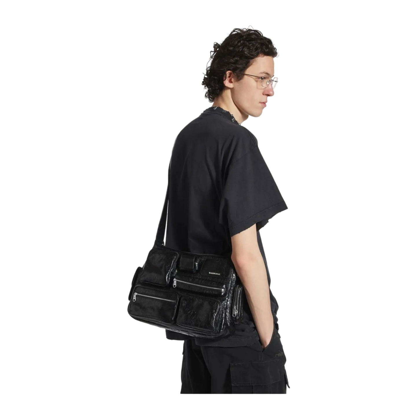 Bolsa Balenciaga Superbusy Sling Bag Large