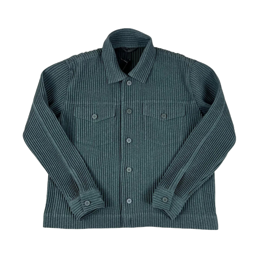Camisa Issey Miyake Homme Plisse Verde