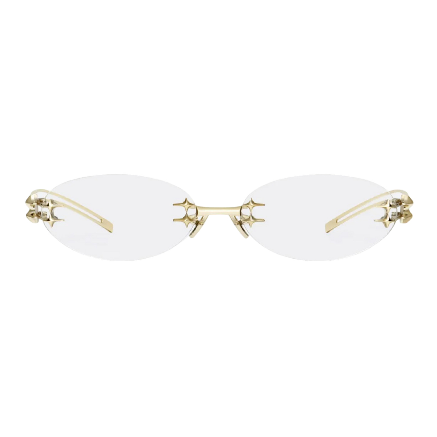 Gentle Monster Lentes Oftálmicos Rimless Dorados