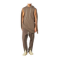 Hoodie Rick Owens Drkshdw Cape Sleeve Pull Over Brown SS25