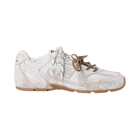 Tenis Miu Miu 530 Sl Suede Sneakers White