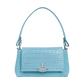 Bolsa De Mano Hazel Vivienne Westwood Cocodrilo Blue