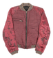 Haider Ackermann Fw15 Cheveron Silk/linen Floral Bomber