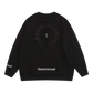 Sueter Negro Apliqué Logo Espalda Chrome Hearts SS24