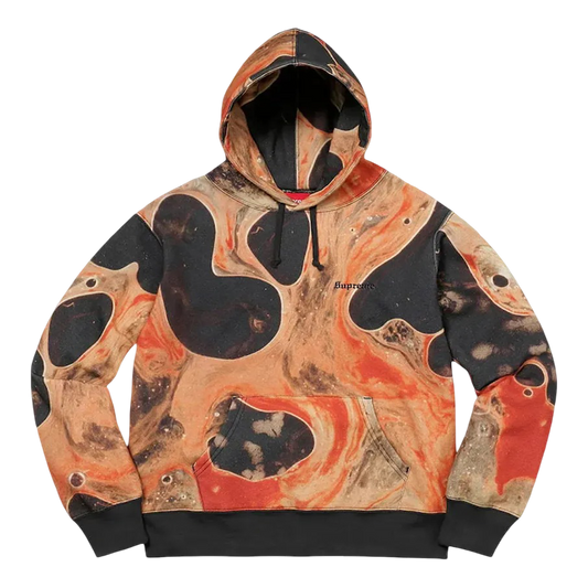 Sudadera Supreme Con Capucha Blood And Semen Negro
