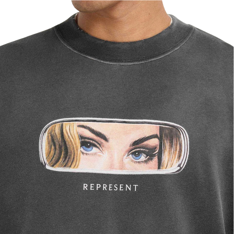 Playera Represent X Duke Dexter Rearview Mirror Negra