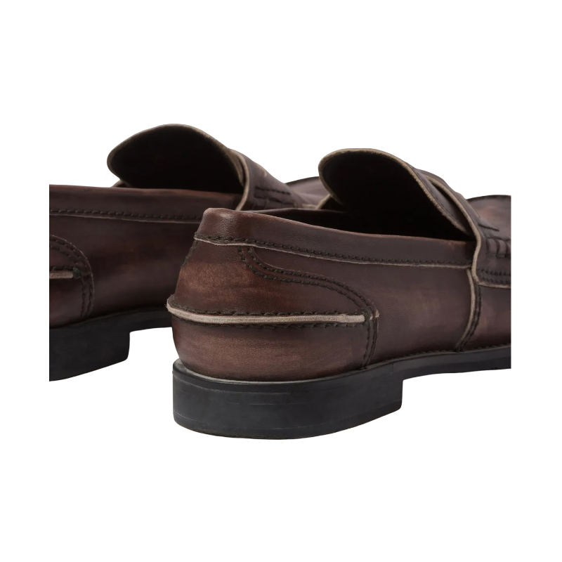 Mocasines Miu Miu Penny Originales Cafe