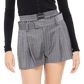 Shorts Alexander Wang Plisados Con Boxer