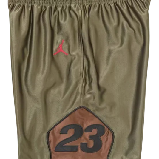 Shorts Basketball Jordan × Supreme Olivo Y Café Ss24