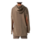 Hoodie Rick Owens Drkshdw Cape Sleeve Pull Over Brown SS25