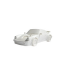 Daniel Arsham Porsche 911 Turbo "Eroded" Blanco