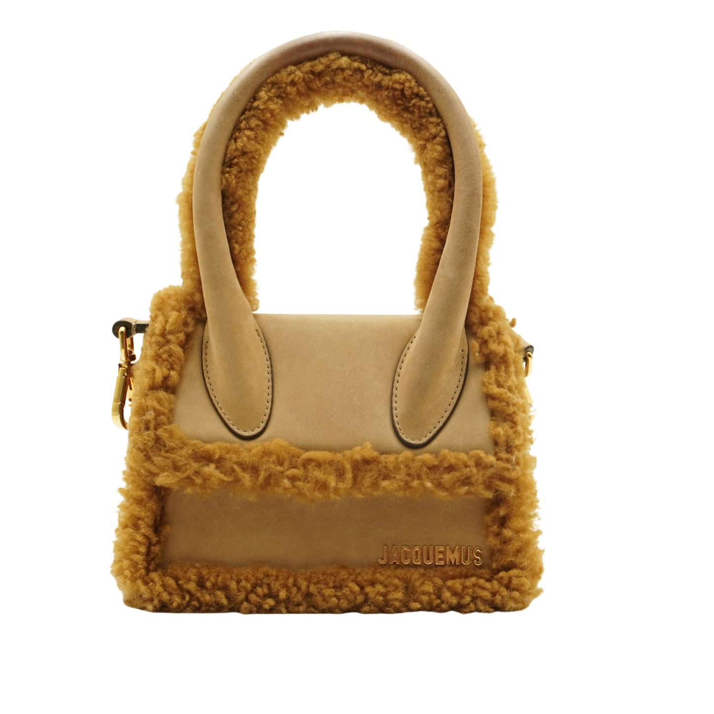 Bolsa Jacquemus Le Chiquito Montagne Shearling