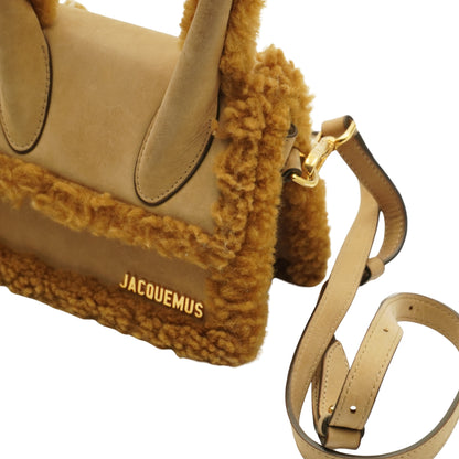 Bolsa Jacquemus Le Chiquito Montagne Shearling